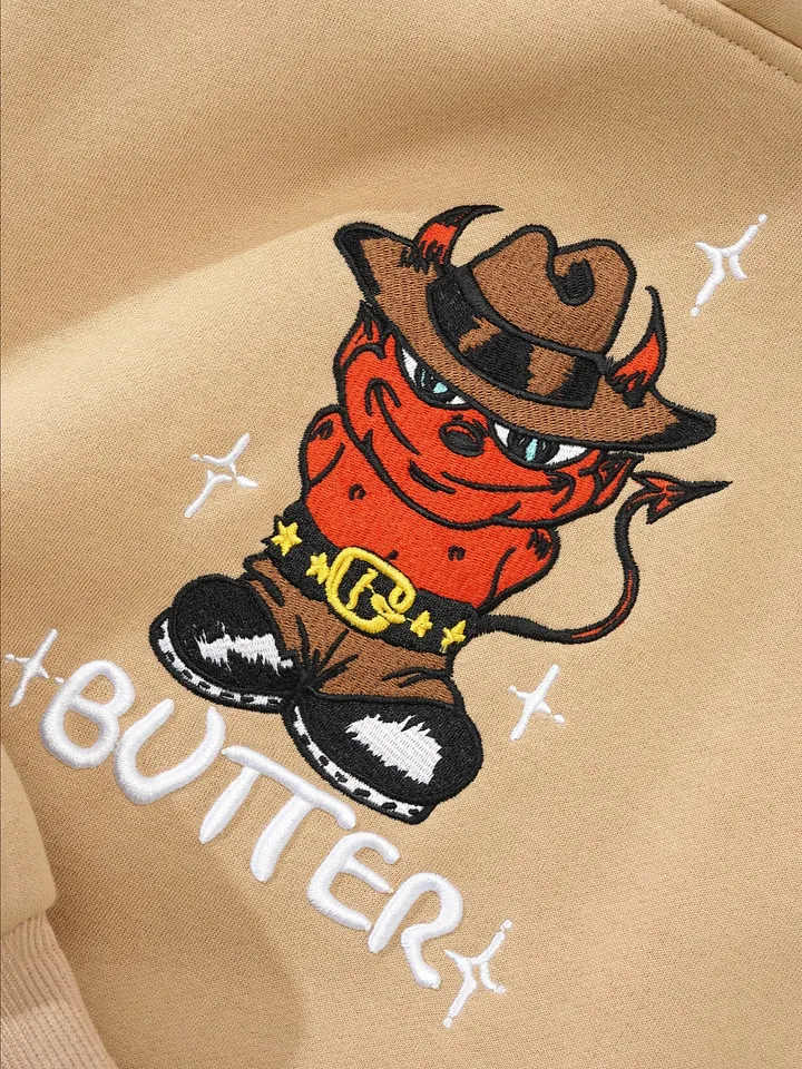 Devil Pullover Hood, Tan product image (1)