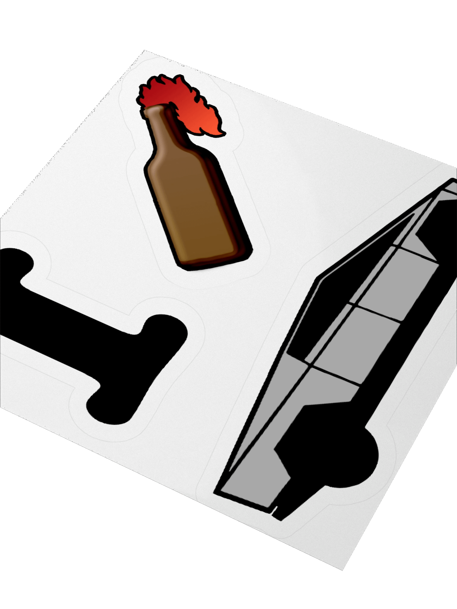 I Molotov Cybertrucks Sticker product image (8)