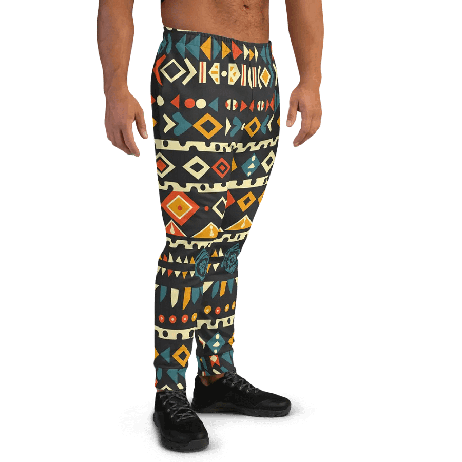 Vibrant Heritage: African Tribal Patterns Joggers product image (5)
