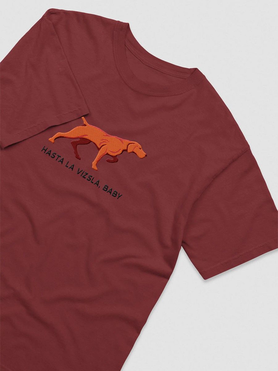 Hasta La Vizsla, Baby T-Shirt(Embroidered) of a Vizsla product image (9)