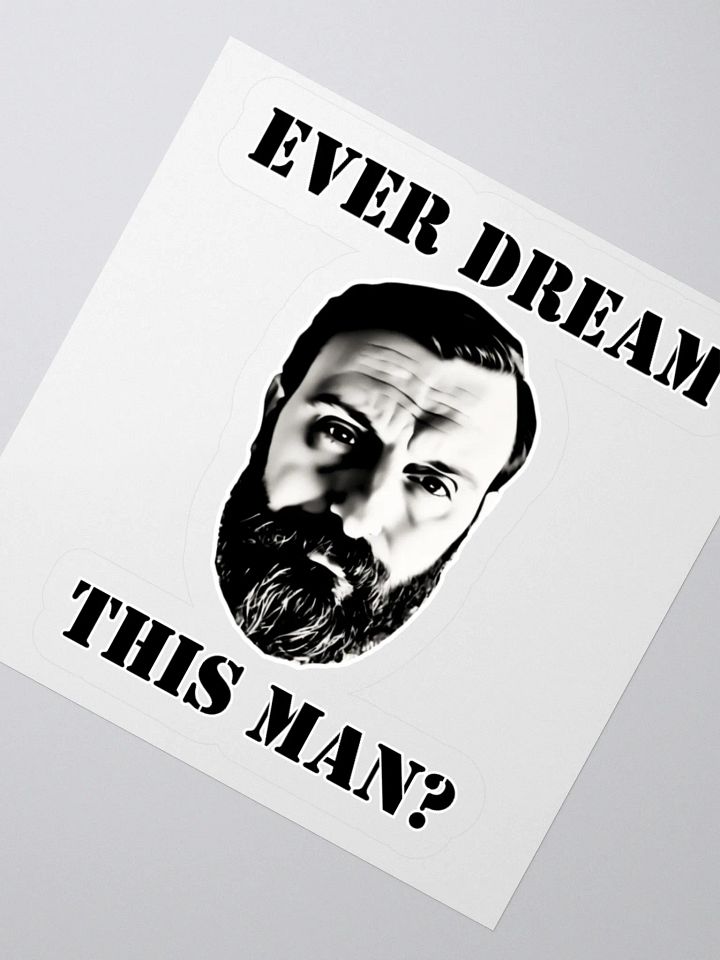 Jimmy Bunker Dream Man Kiss-Cut Sticker product image (5)