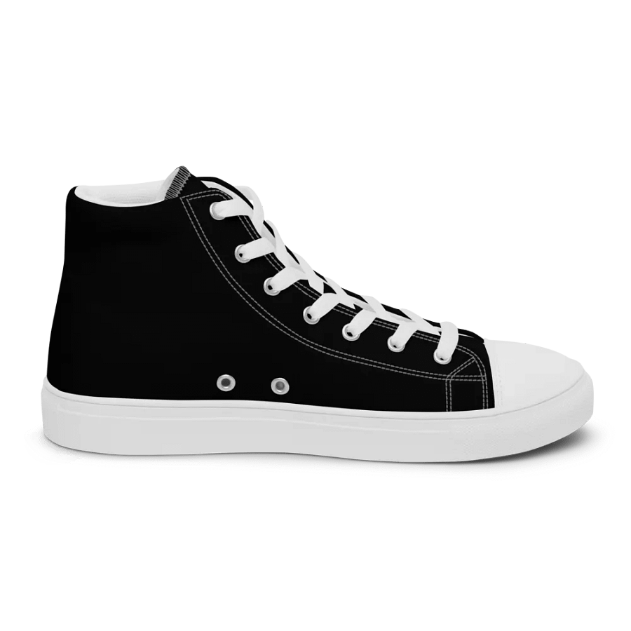 Blessed by God Black High Tops V2 product image (5)