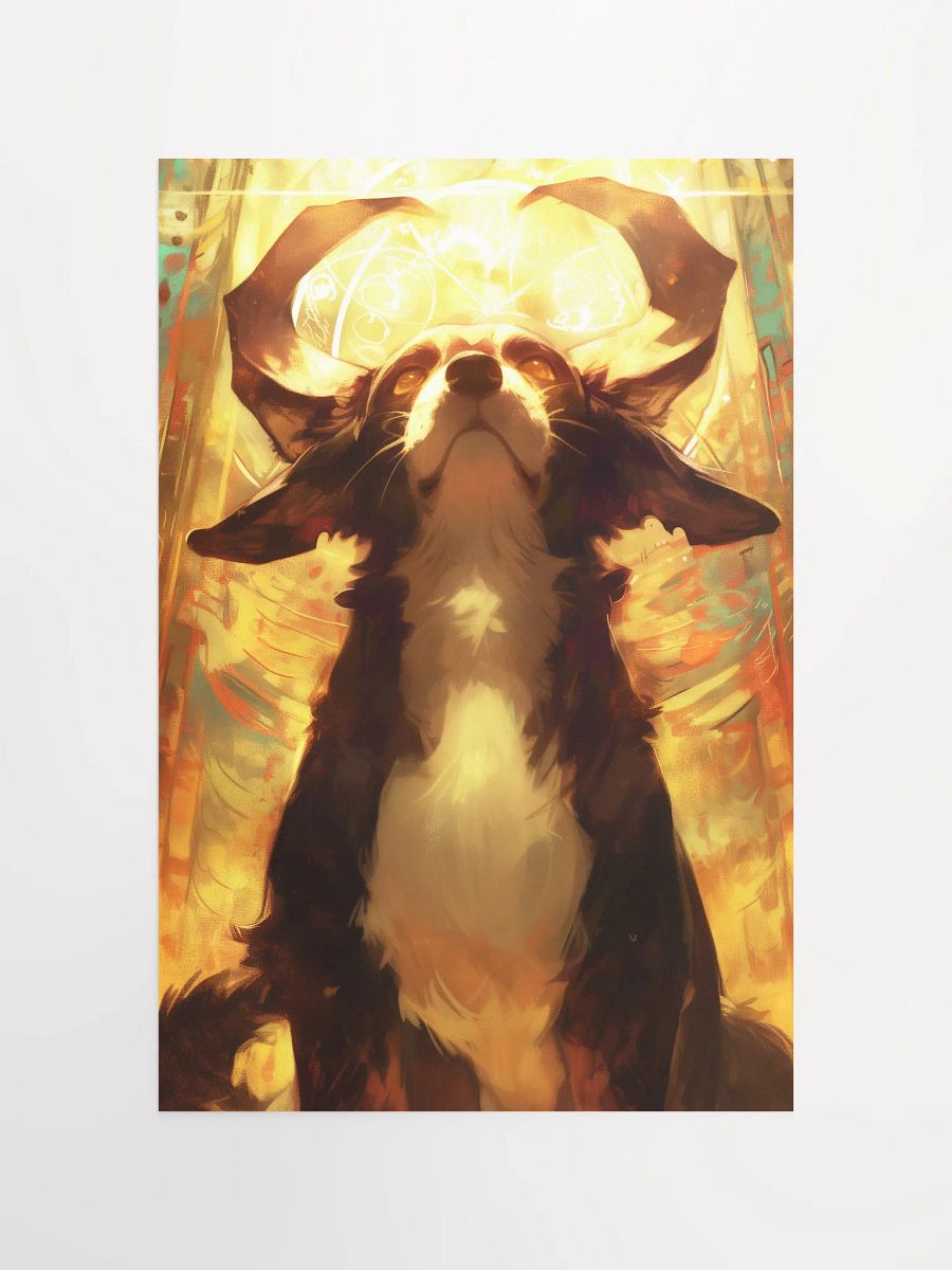 Celestial Canine Glow Poster product image (4)