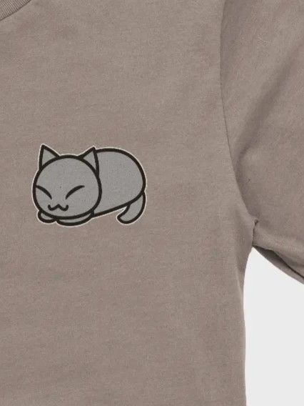 Gray Cat T-shirt product image (1)