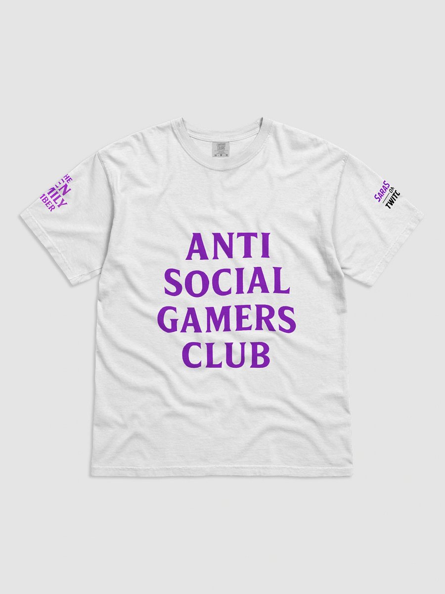 Anti Social Gamers Club T-Shirt product image (1)