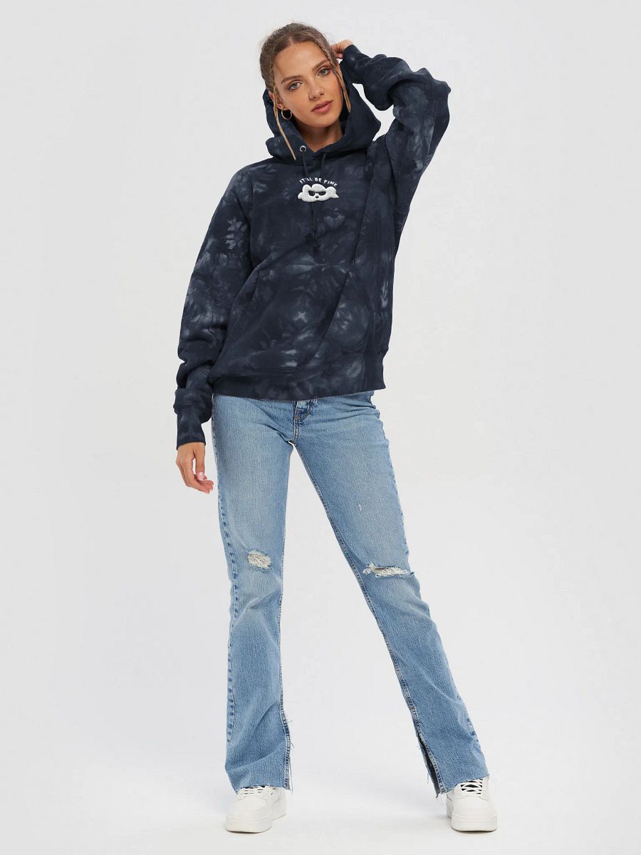 It'll Be Fine Tie Dye Hoodie (embroidered) product image (16)