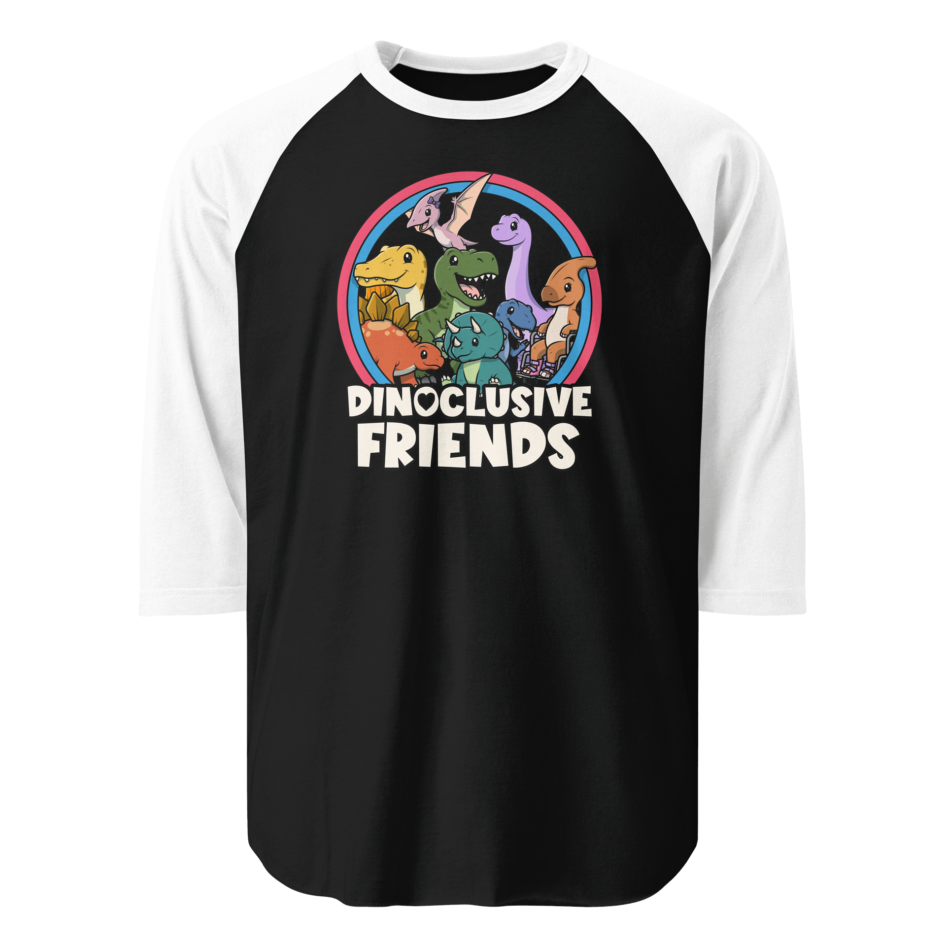 Dinoclusive Friends - Raglan Tee product image (1)