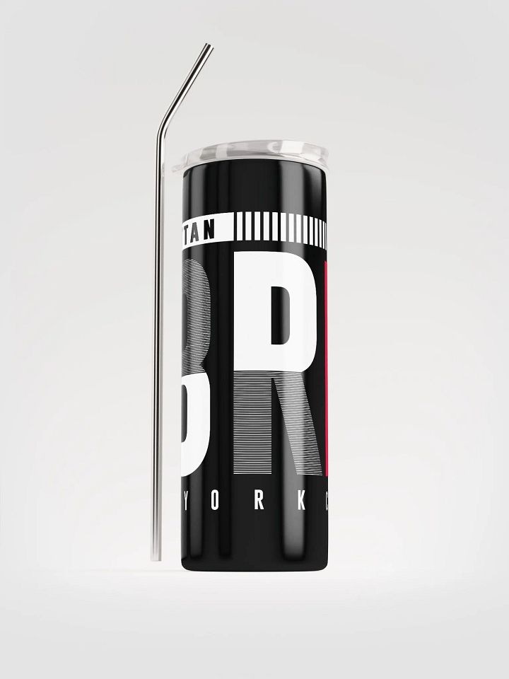 Manhattan Bronx Black Stainless Steel Tumbler product image (1)
