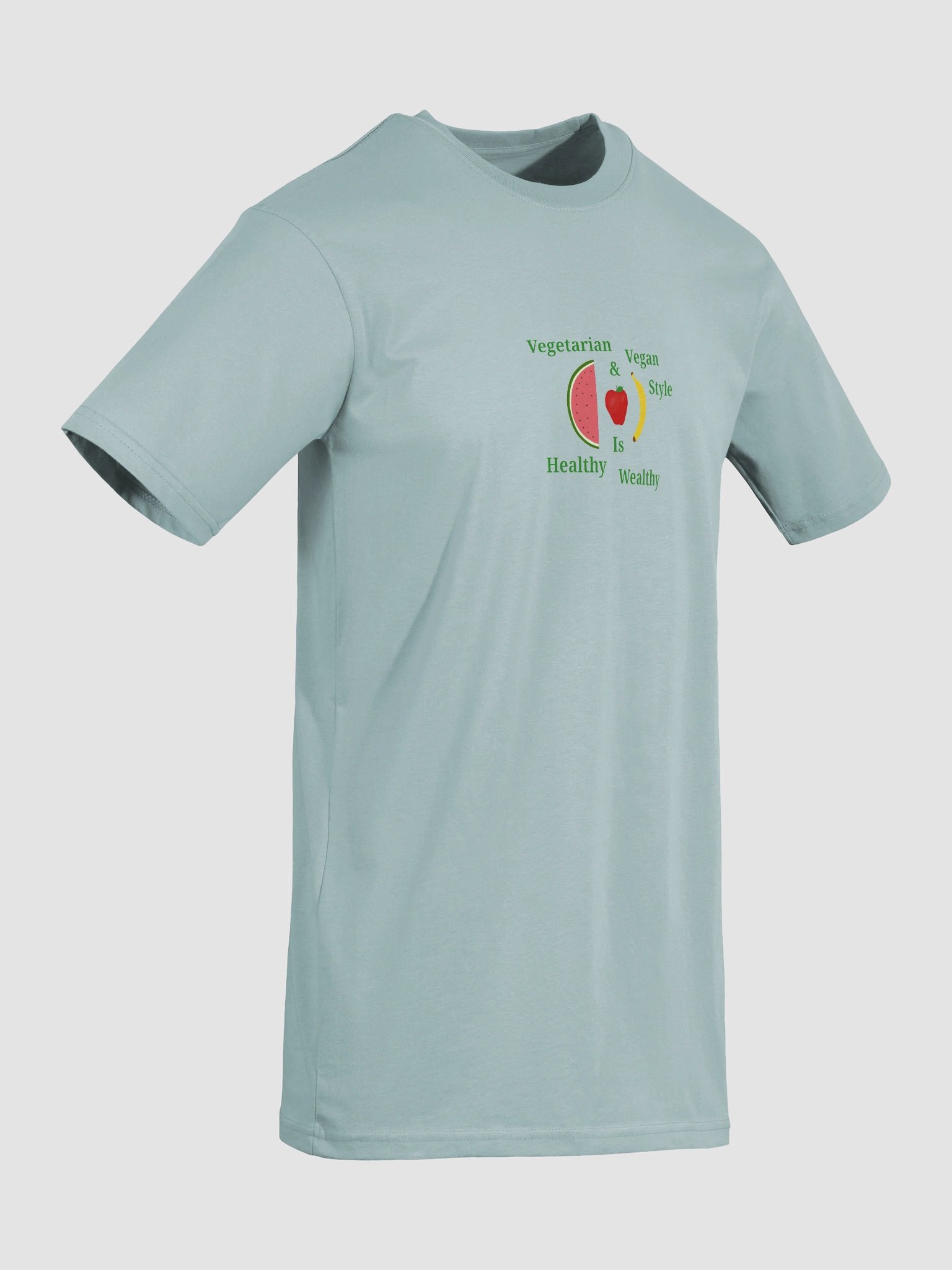 Healthy Wealthy Vegetarian Tee product image (8)