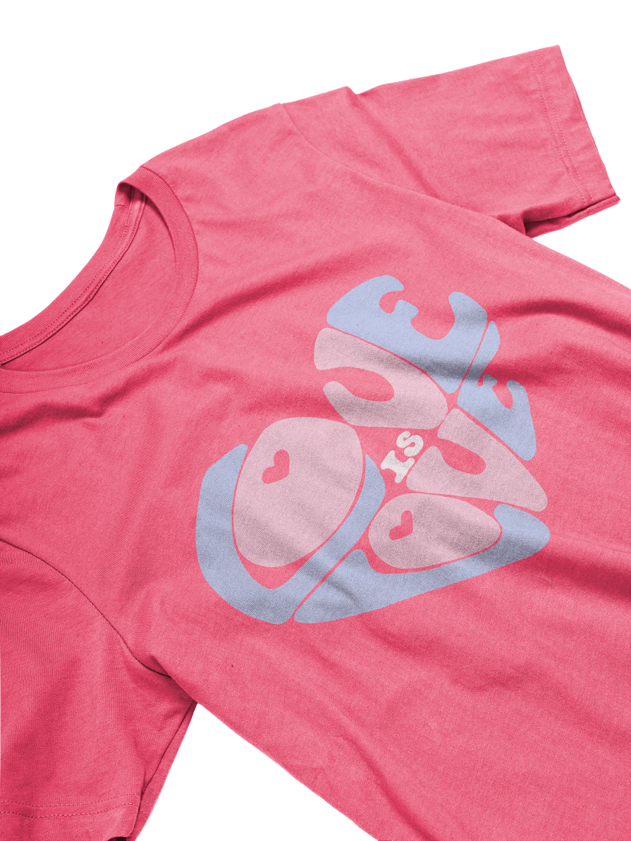 Transgender Love is Love big print tee product image (3)