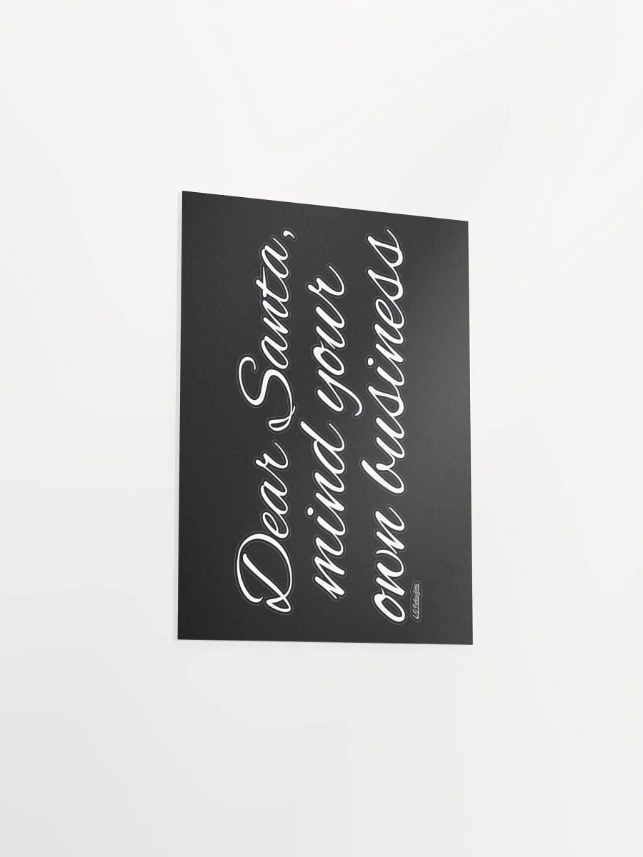 DEAR SANTA, MIND YOUR OWN BUSINESS product image (3)