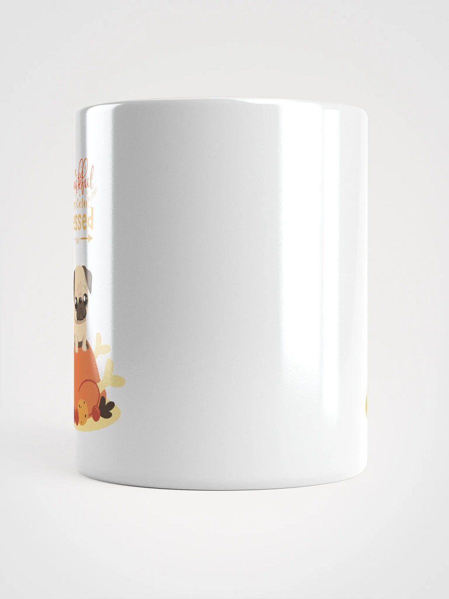 Autumn Pug Thanksgiving Mug product image (5)
