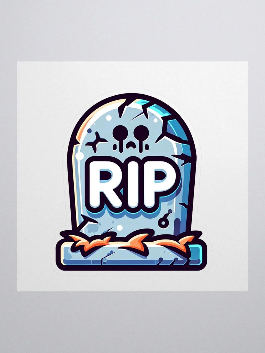 RIP Emote Sticker product image (2)
