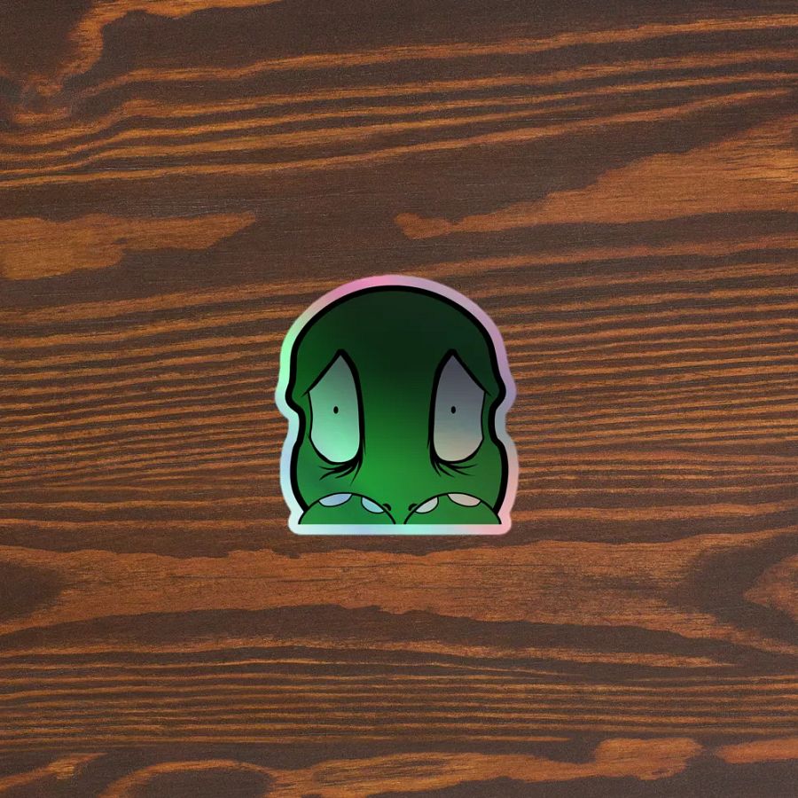 Vella Scared Holo Sticker product image (5)