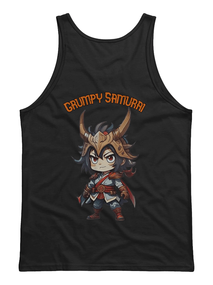Grumpy Samurai Chibi Tank product image (7)