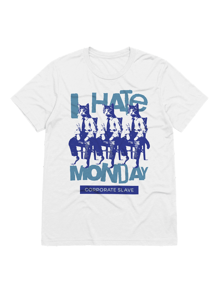 I Hate Monday | Unisex Tri-Blend-T-Shirt Bella + Canvas product image (2)