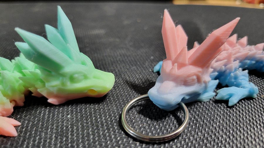 Articulated Crystal Tadling (Pastel Green, Pink, Blue) product image (4)