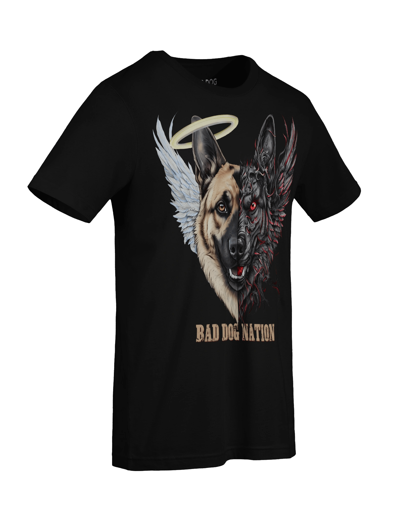 GOOD AND EVIL Malinois - PREMIUM ADULT UNISEX T-SHIRT product image (3)