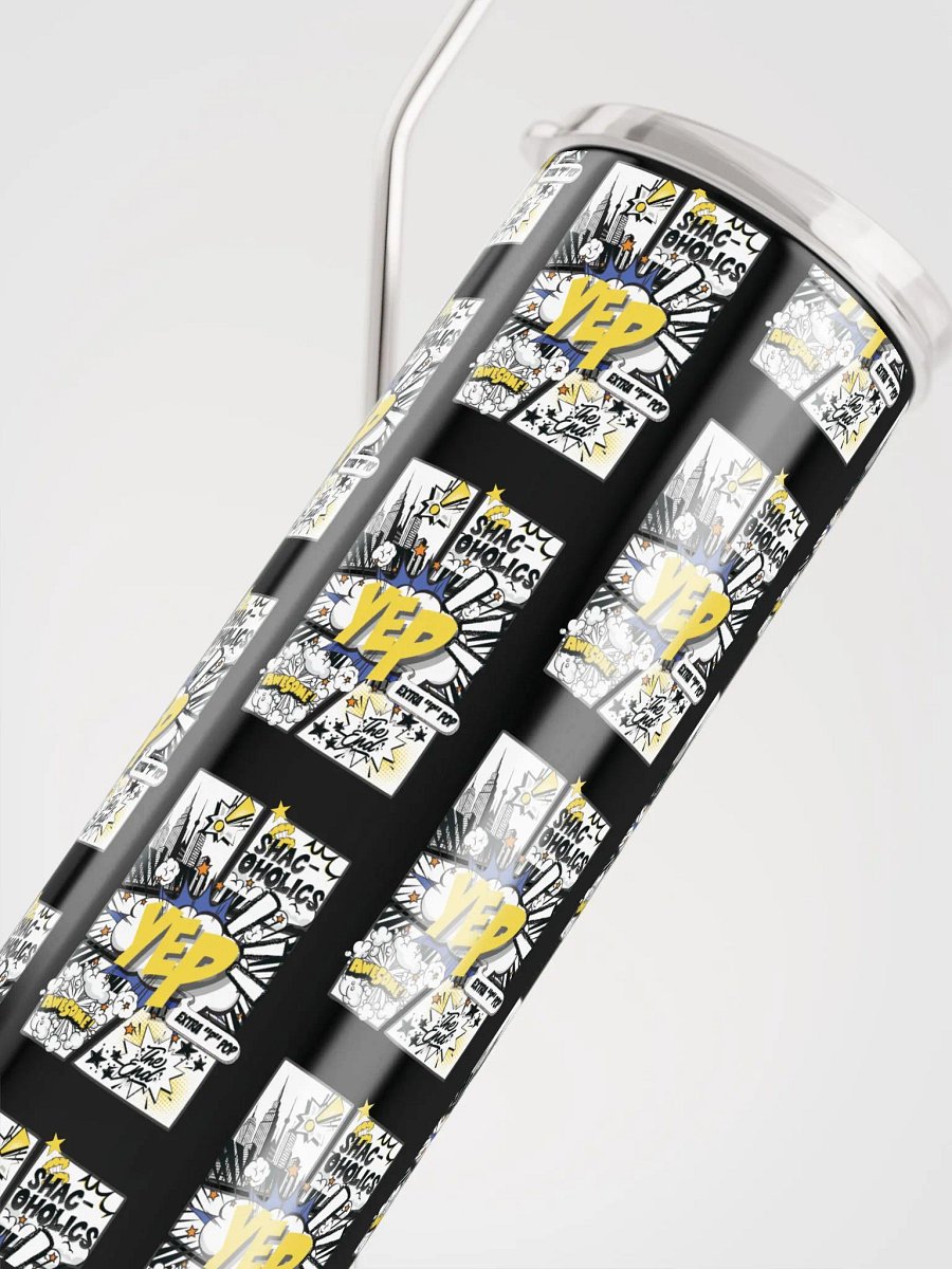 Shac-oholics Comic Blast Tumbler - Yellow 