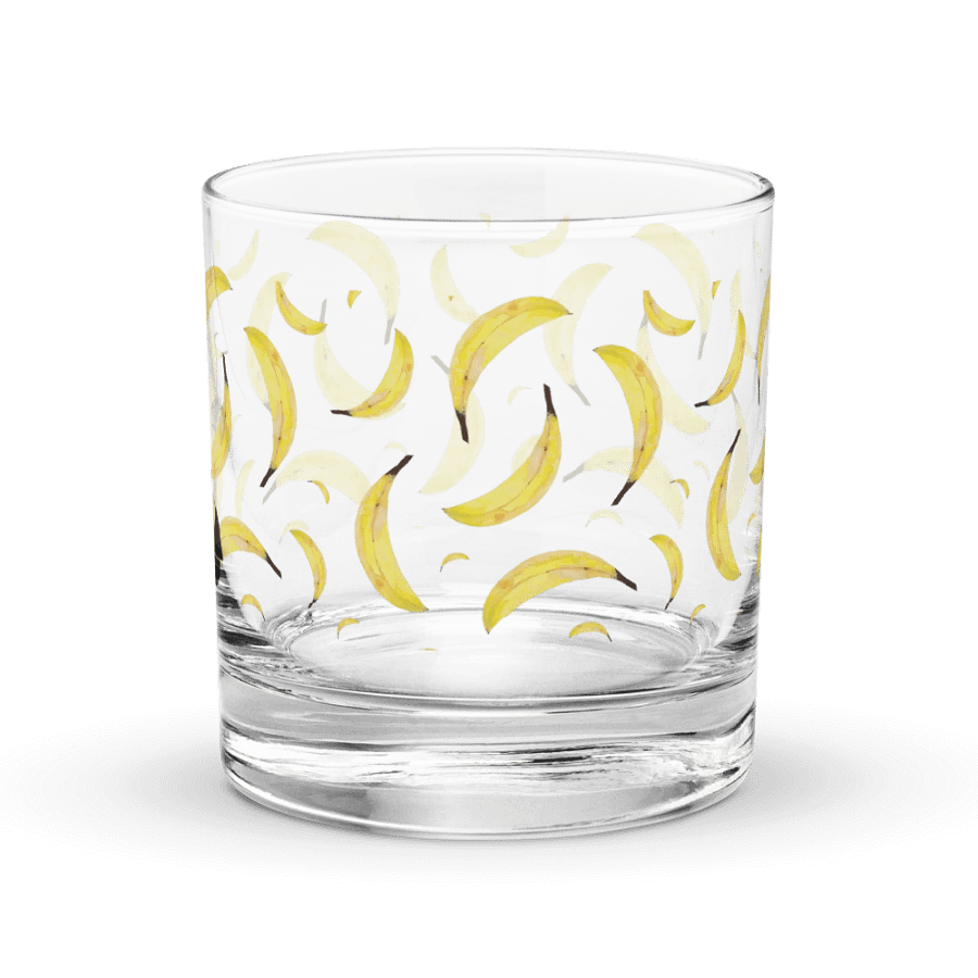 Banana Lady rocks glass product image (4)
