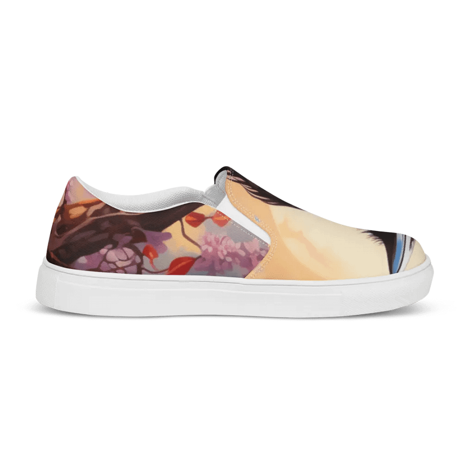 Men's Slip-On Canvas Shoes with Lovely Bird Design 🕊️ product image (7)