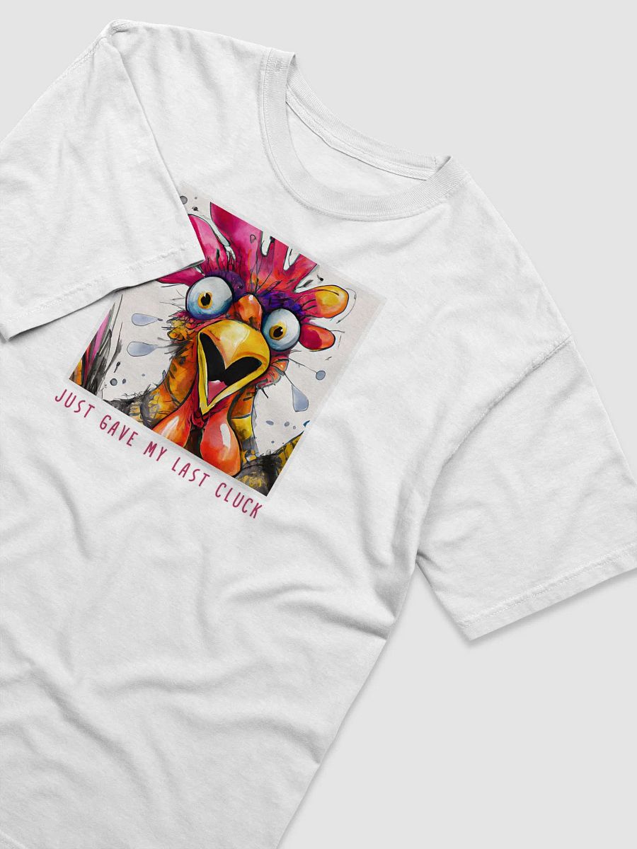 Crazy as cluck chicken comfort colors adult unisex tee product image (1)