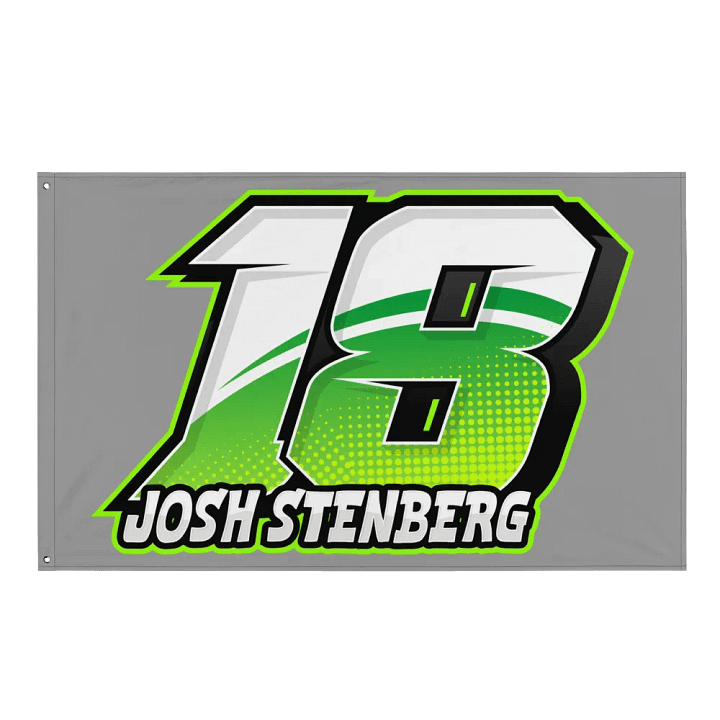 Racing #18 Flag product image (1)