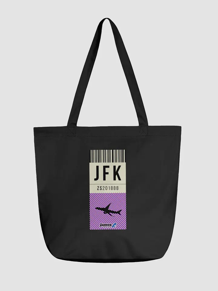New York John F. Kennedy (JFK) Stylish Luggage Tag Tote Bag product image (1)