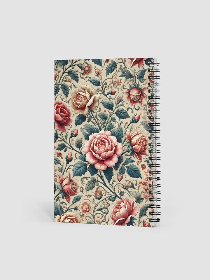 Royal Floral Spiral Notebook product image (2)