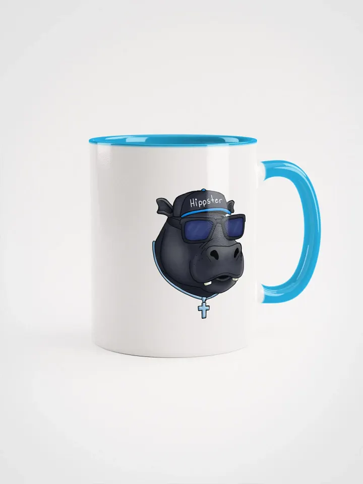 Hippster Hippo Ceramic Mug product image (4)