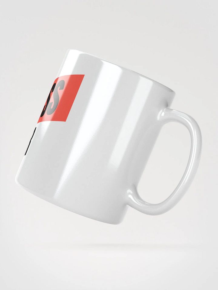 Bold Statement White Glossy Mug product image (2)