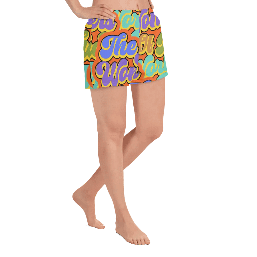 The Wonders Graphic Athletic Shorts product image (3)