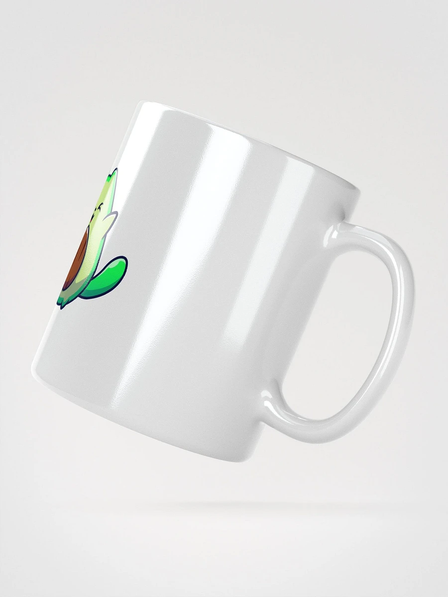 Winking Kawaii Avocado Cat Mug product image (3)