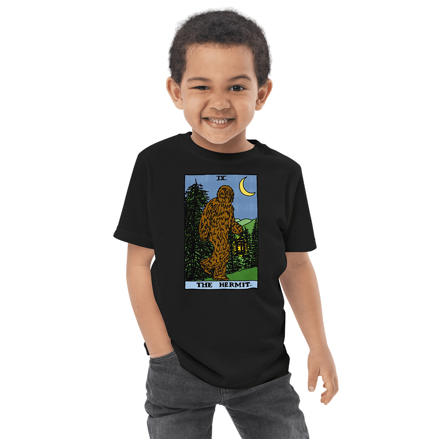 Bigfoot Hermit Tarot Card Toddler Shirt product image (9)