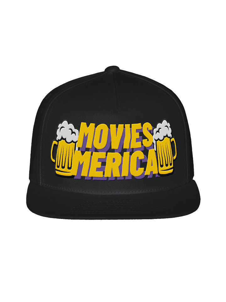 Big Mugs Flat Snapback Hat - Embroidered product image (6)