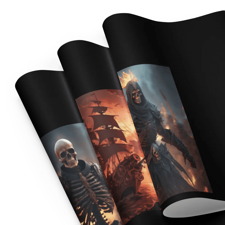 Ethereal Inferno Wrapping Paper Set product image (6)