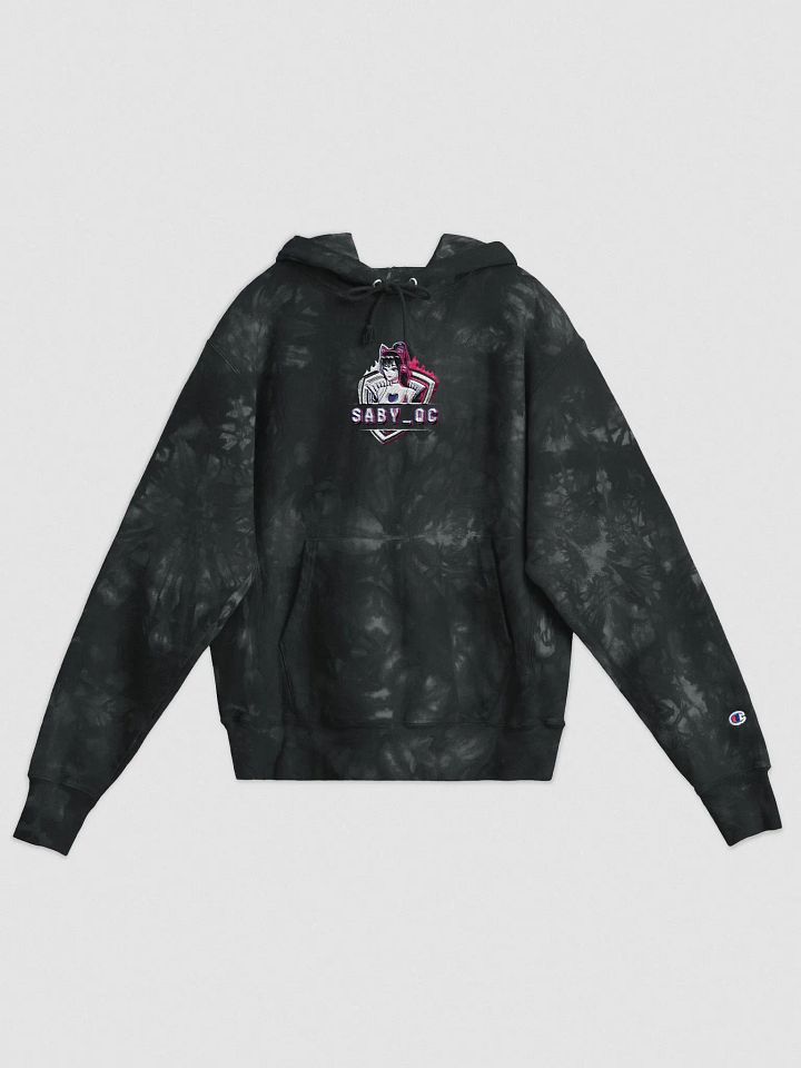 SABY_QC Emblem Tie-Dye Hoodie product image (2)
