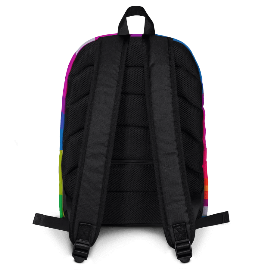 Colorful Blocks #1 - Backpack product image (9)