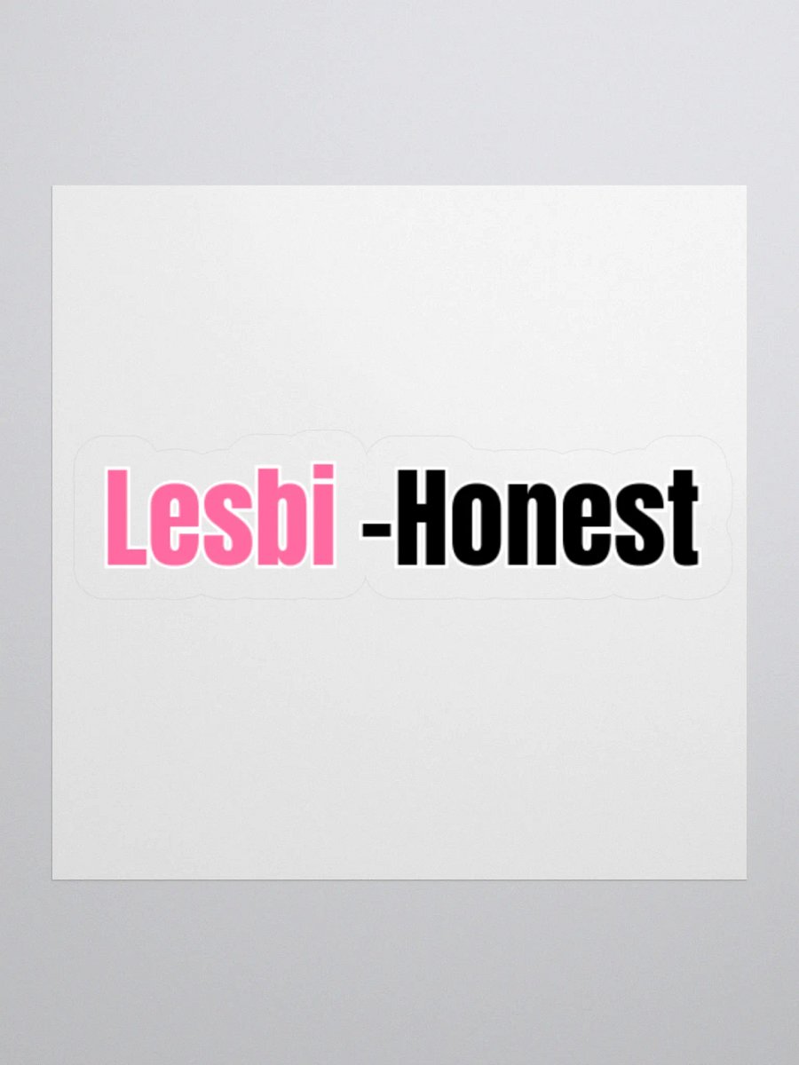 Lesbi-Honest Sticker product image (4)