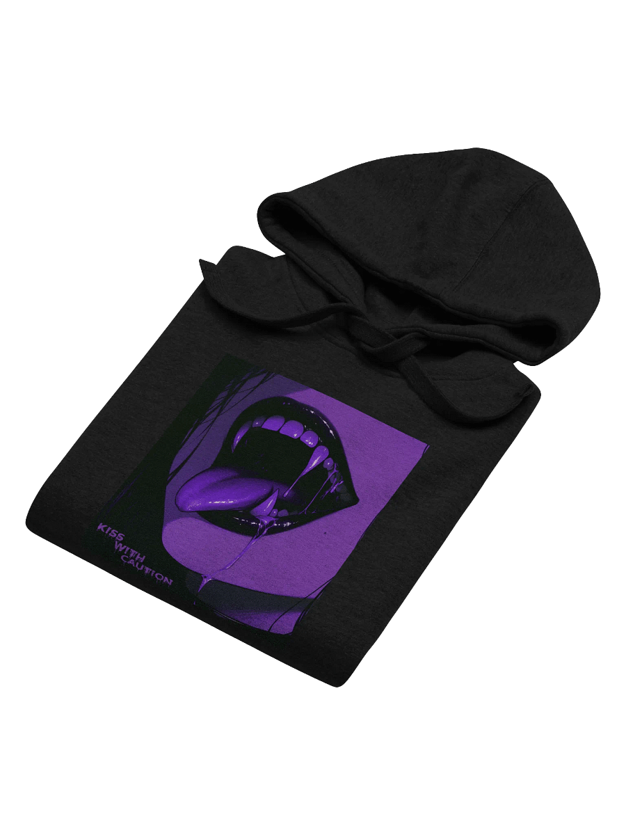 Kiss With Caution Front Printed Hoodie product image (6)