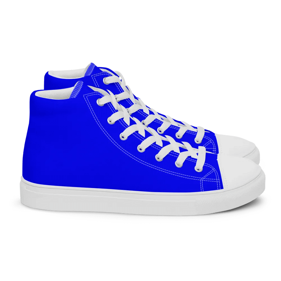 Ladies high top canvas sneakers product image (12)