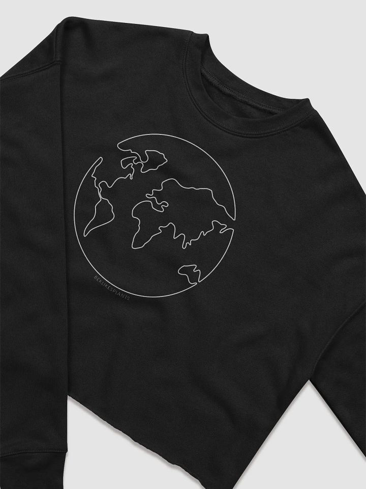 World - Women's Fleece Crop Sweatshirt product image (2)