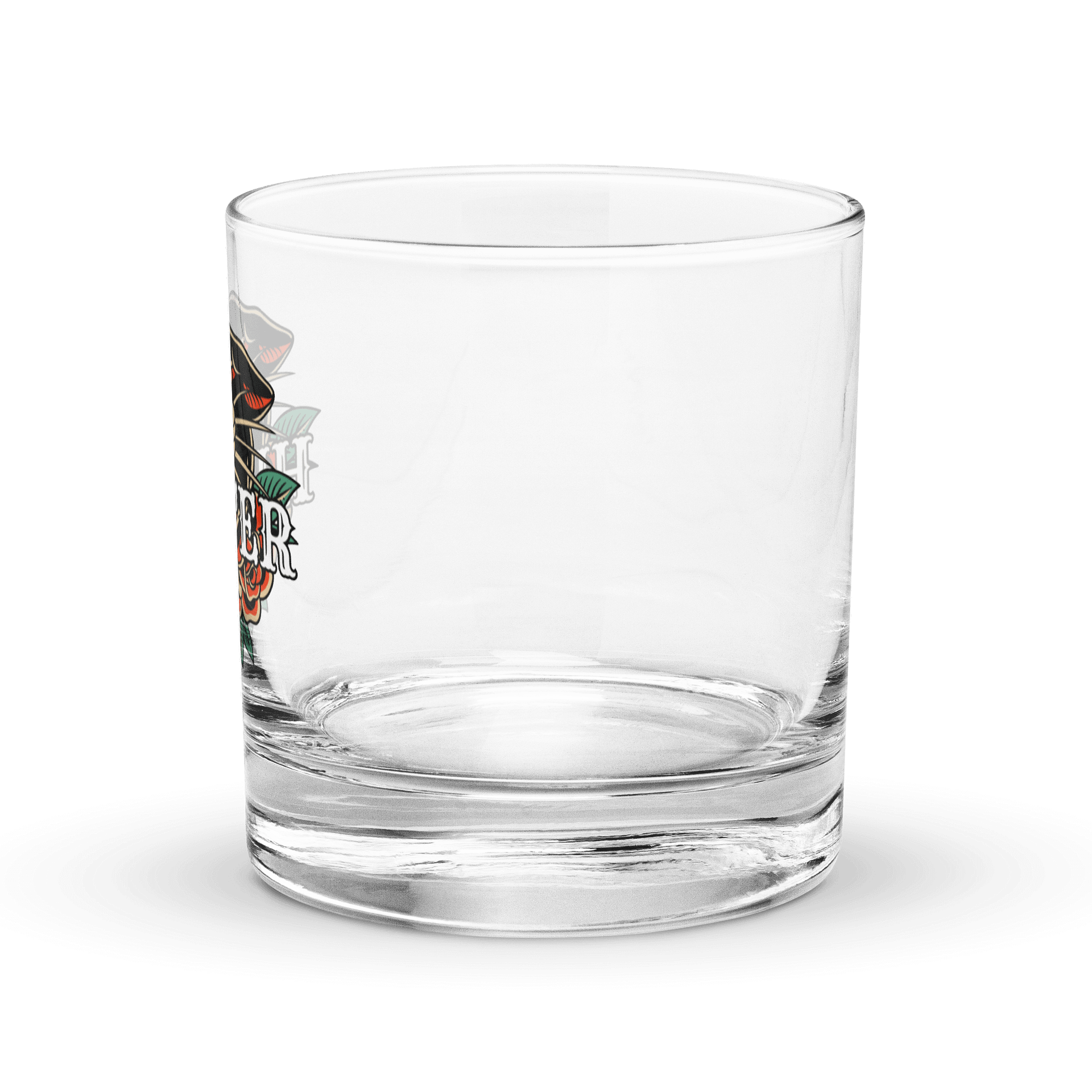 Hunter Tattoo Rocks Glass product image (2)