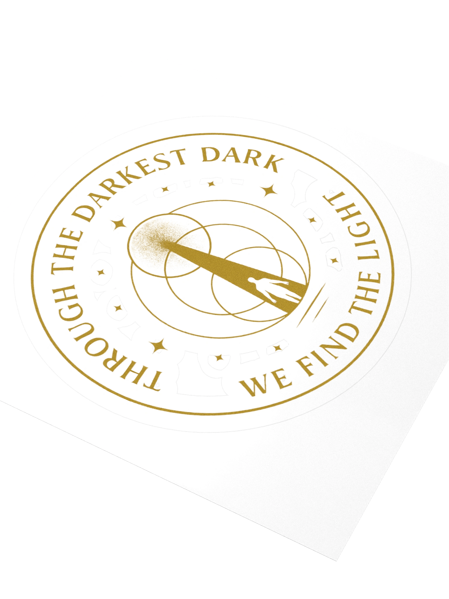 "We Find the Light" Kiss Cut Stickers product image (7)