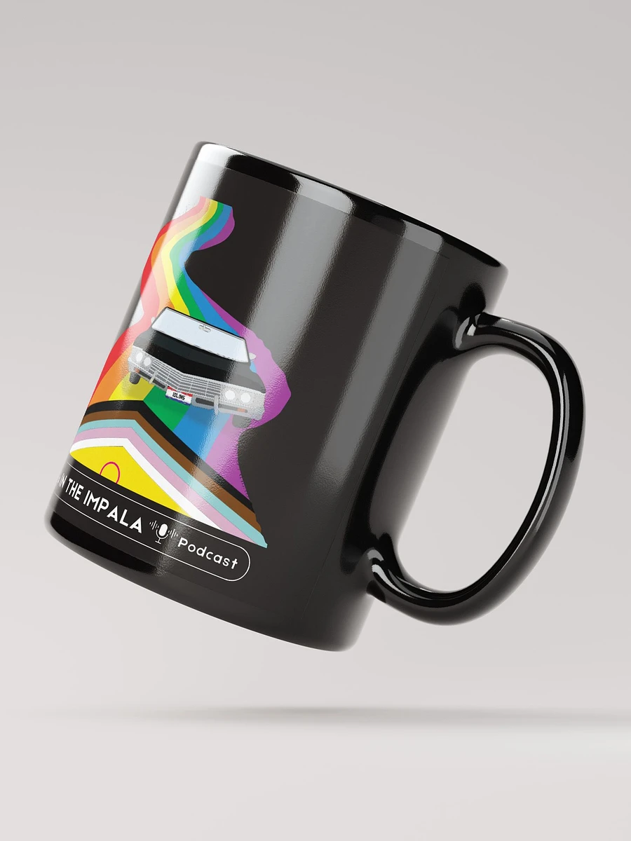 #PridingInTheImpala Black Mug product image (2)