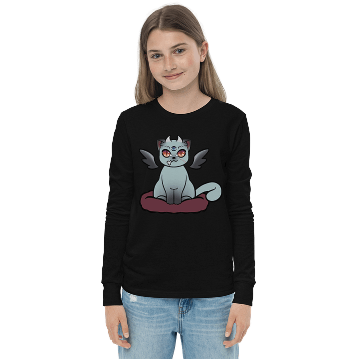 Cat Kay Youth Long Sleeve Shirt product image (1)
