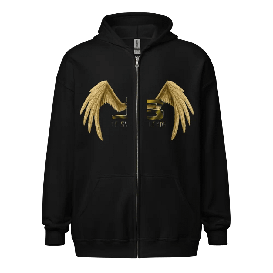 Golden Wings Emblem Zip Hoodie product image (1)