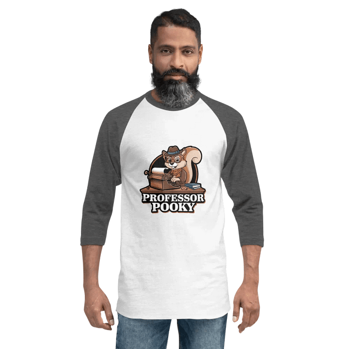 Professor Pooky's Typewriter Adventure Tee product image (2)