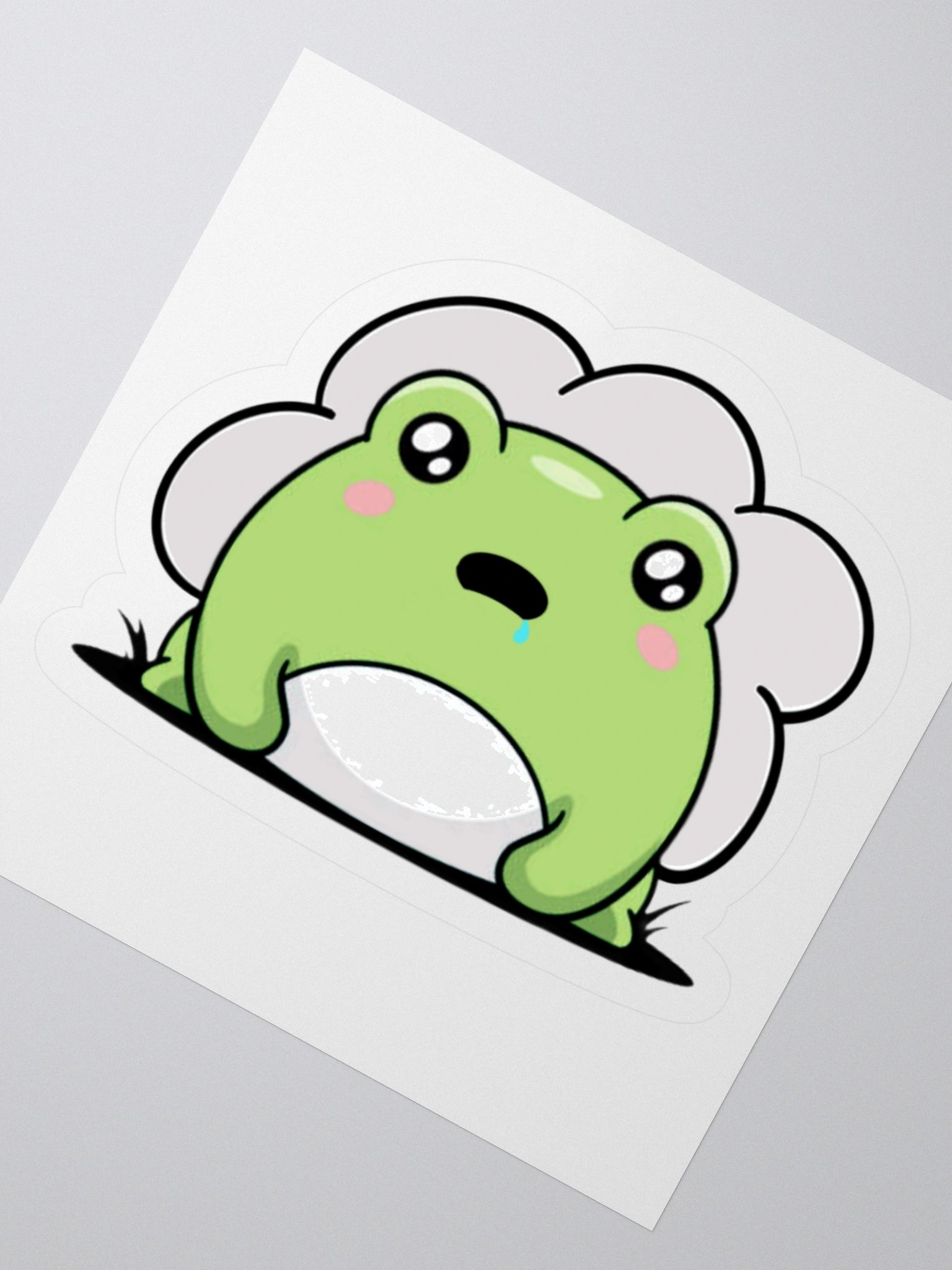 Brain Frog Sticker product image (5)