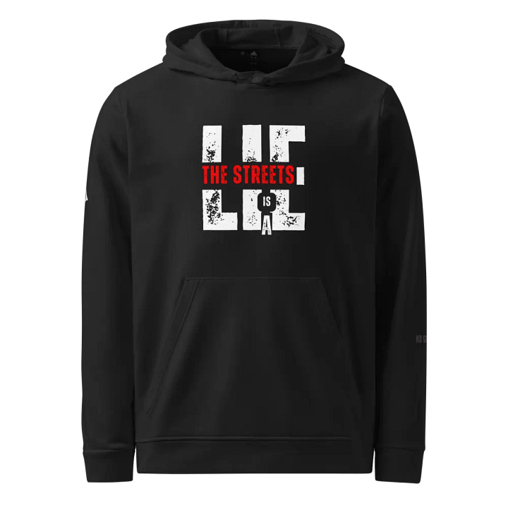 The Streets Is A Lie Adidas Hoodie product image (1)